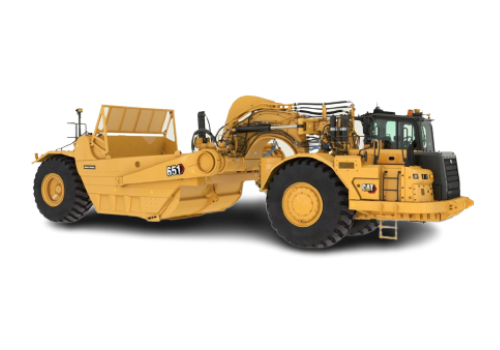 CAT 651 Scraper with 601-700 HP Range & Has Scraper Type